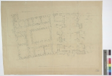 Bołszowce, kości&oacute;ł Zwiastowania NMP i klasztor karmelit&oacute;w, rzut