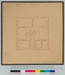 Buczacz, ratusz, rzut piętra