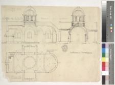 Horodenka, cerkiew św. Pokrowy, rzut