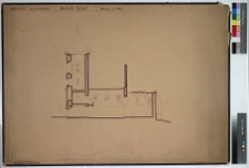 Jazłowiec, d. kości&oacute;ł dominikan&oacute;w p.w. Wniebowzięcia NMP, przekr&oacute;j podłużny