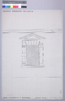 Lw&oacute;w, Arsenał Kr&oacute;lewski, okno