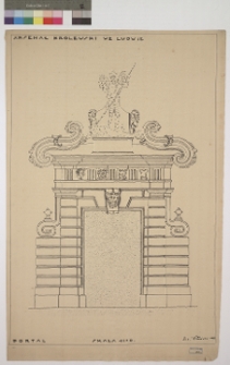 Lw&oacute;w, Arsenał Kr&oacute;lewski, portal