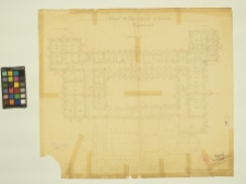 Sokal, kości&oacute;ł NMP i klasztor Bernardyn&oacute;w, rzut