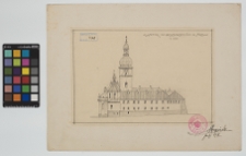 Sokal, kości&oacute;ł NMP i klasztor Bernardyn&oacute;w, elewacja wsch.