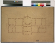 Juskowice, dw&oacute;r, rzut