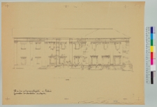 Dubno, d. klasztor Bernardyn&oacute;w, elewacja wsch.