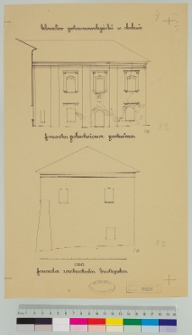 Dubno, d. klasztor Bernardyn&oacute;w, elewacje