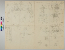 Krzemieniec, kości&oacute;ł pofranciszkański Wniebowzięcia Matki Bożej (sob&oacute;r św. Mikołaja), pomiary, detale