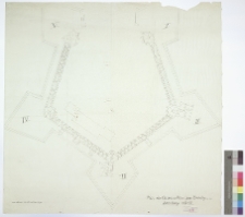 Brody, cytadela, plan sytuacyjny