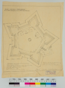 Brody, cytadela, plan sytuacyjny