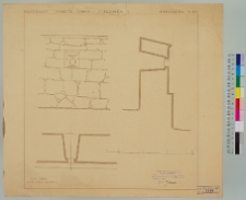 Brzeżany, kości&oacute;ł Narodzenia NMP, fragment muru obronnego
