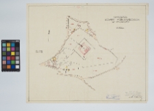 Zbaraż, zamek Wiśniowieckich, plan sytuacyjny