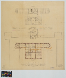Zbaraż, zamek Wiśniowieckich, rzuty