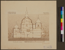 Dołhe, cerkiew św. Mikołaja, przekr&oacute;j