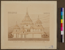 Dołhe, cerkiew św. Mikołaja, elewacja boczna