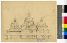 Isaje, cerkiew św. Mikołaja, elewacja pd.