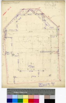 Isaje, cerkiew św. Mikołaja, rzut