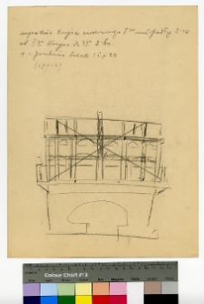 Isaje, cerkiew św. Mikołaja, szkic
