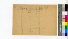 Isaje, cerkiew św. Mikołaja, rzut, szkic