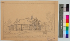 Lewacze, Szkoła im. J&oacute;zefa Piłsudskiego, widok