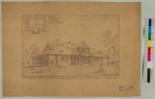 Lewacze, Szkoła im. J&oacute;zefa Piłsudskiego, widok