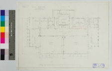 Lewacze, Szkoła im. J&oacute;zefa Piłsudskiego, rzut parteru