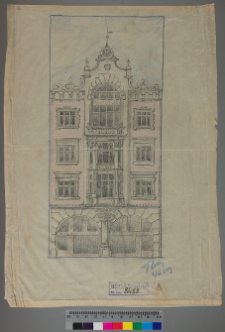 Lw&oacute;w, kamienica, fasada