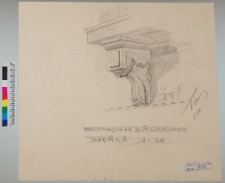 Lw&oacute;w, elementy architektoniczne: wspornik balkonu