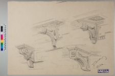 Lw&oacute;w, elementy architektoniczne: wspornik balkonu