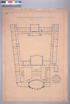 Lw&oacute;w, tzw. Stary Uniwersytet, rzut 2. piętra