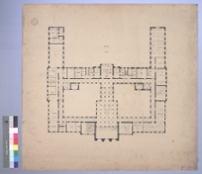 Lw&oacute;w, tzw. Stary Uniwersytet, rzut