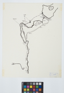 Zofi&oacute;wka, ogr&oacute;d, plan hydro-topograficzny