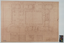 Zasław, kości&oacute;ł i klasztor misjonarzy, rzut