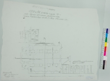 Bar, kości&oacute;ł pofranciszkański, plan sytuacyjny