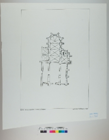 Lw&oacute;w, kości&oacute;ł franciszkan&oacute;w p.w. św. Krzyża, rzut