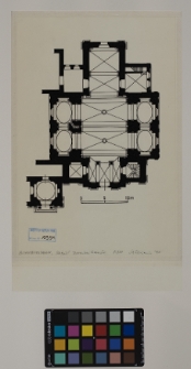 Bohorodczany, kości&oacute;ł dominikan&oacute;w Nawiedzenia NMP, rzut