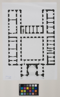 Brahil&oacute;w, klasztor trynitarzy, rzut