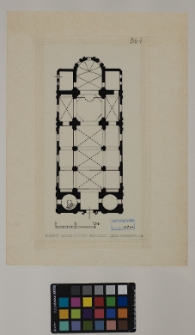 Brzeżany, kości&oacute;ł św. Tr&oacute;jcy, rzut