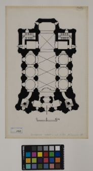 Horodenka, kości&oacute;ł Niepokalanego Poczęcia NMP, rzut