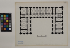 Horodenka, klasztor misjonarzy, rzut