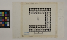 Łuck, gmach sądu, rzut