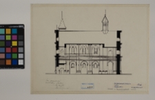 Monasterzyska, kości&oacute;ł Wniebowzięcia NMP, przekr&oacute;j