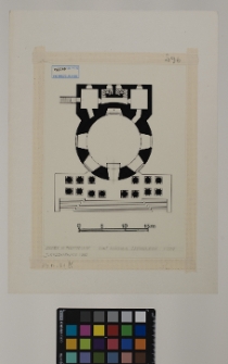 Podhorce, kości&oacute;ł św. J&oacute;zefa, rzut