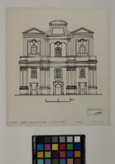 Sambor, kości&oacute;ł św. Stanisława, fasada