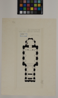 Stanisław&oacute;w, kości&oacute;ł św. Tr&oacute;jcy, rzut