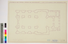 Czartorysk, kości&oacute;ł podominikański p.w. J&oacute;zefa Oblubieńca NPM, rzut na wysokości ch&oacute;ru muzycznego