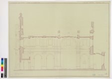 Czartorysk, kości&oacute;ł podominikański p.w. J&oacute;zefa Oblubieńca NPM, przekr&oacute;j