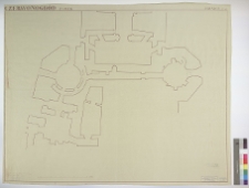 Czerwonogr&oacute;d, zamek, rzut piwnic