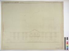 Czerwonogr&oacute;d, zamek, fasada