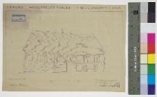 Leśniki, cerkiew (tzw. monasterek), elewacja boczna